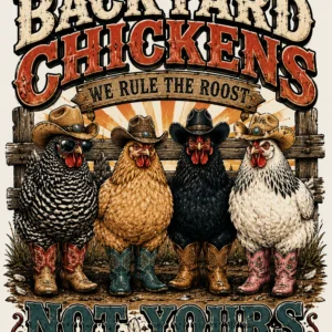 Backyard chickens rule the roost