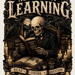Never stop learning memento mo