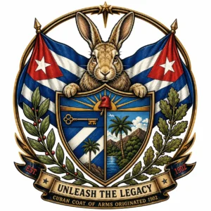 Unleash the legacy Cuban Crest Rabbit Symbol