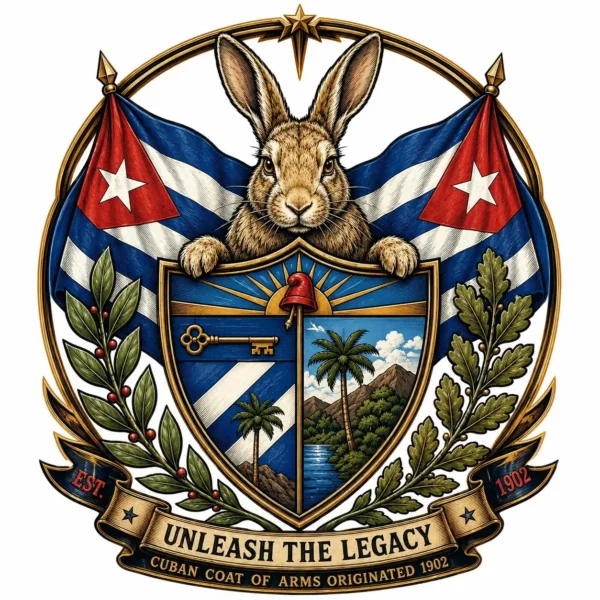 Unleash the legacy Cuban Crest Rabbit Symbol