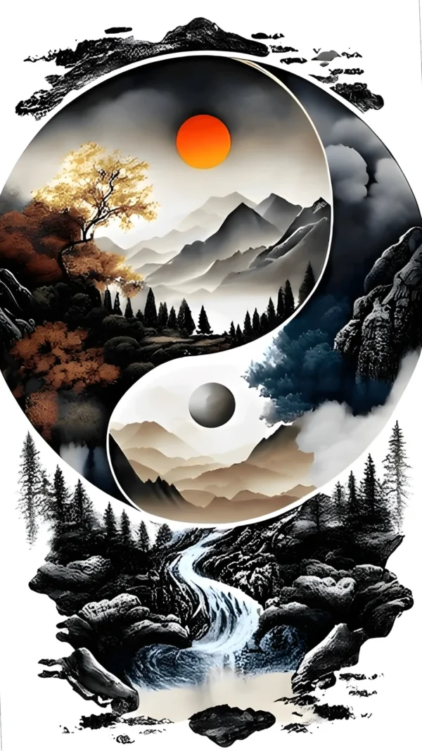 Yin Yang Scene